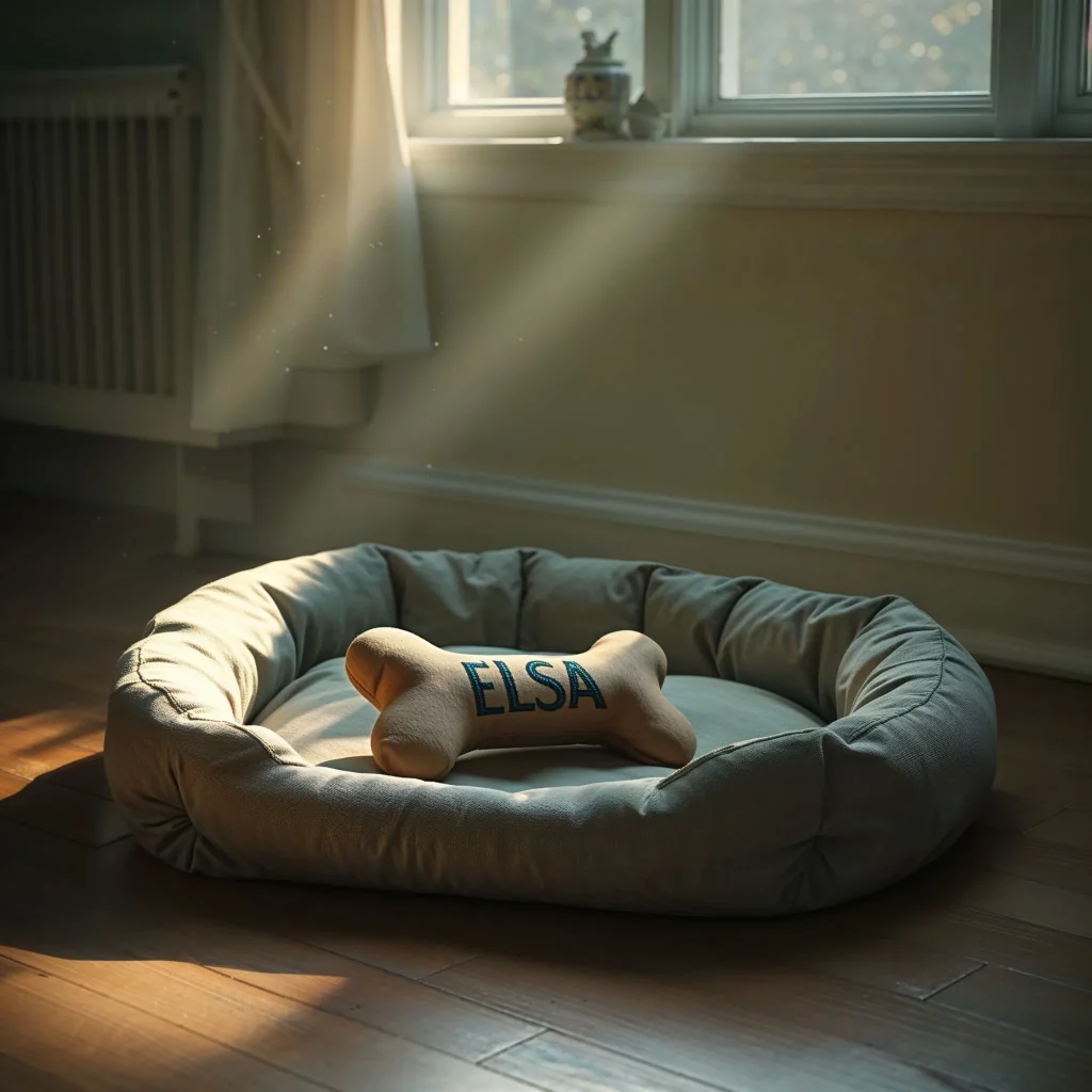 Le souvenir de son chien disparu